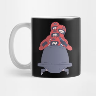 Bobsledding - Sledding Team - Winter Games Mug